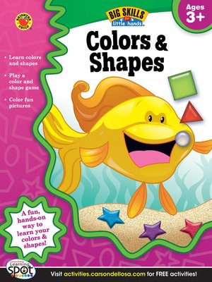 cover image of Colors & Shapes, Grades Preschool - K